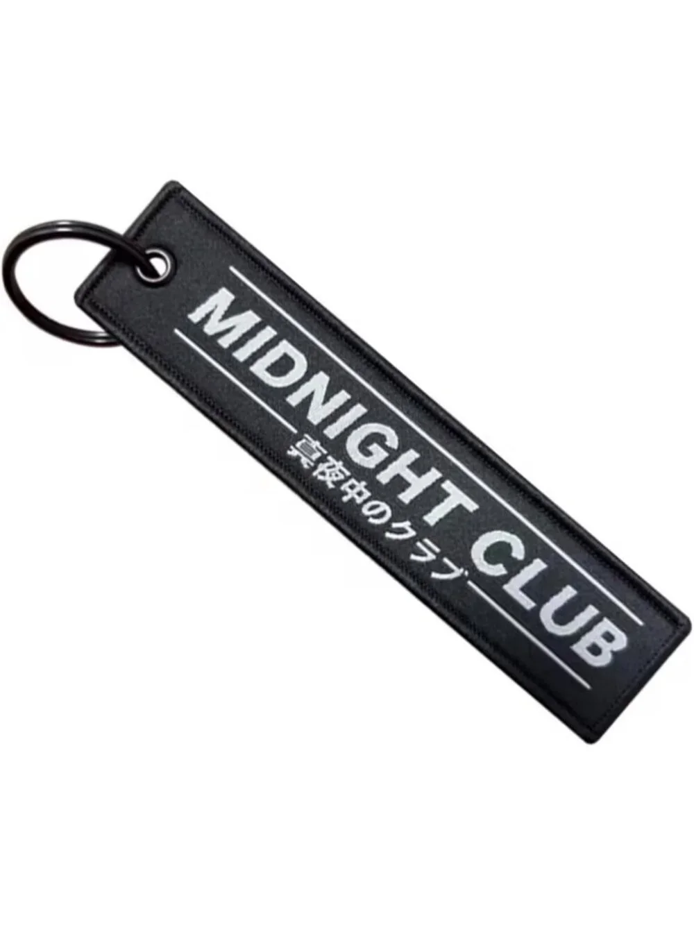 Japanese Oni Mask Keychain - JDM Car Racing Accessory, Driver Crew Fob Ring